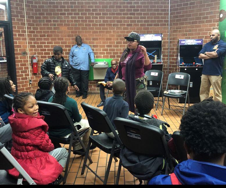 1st Precinct School Resource Officer Eley Joins Detectives Moore and