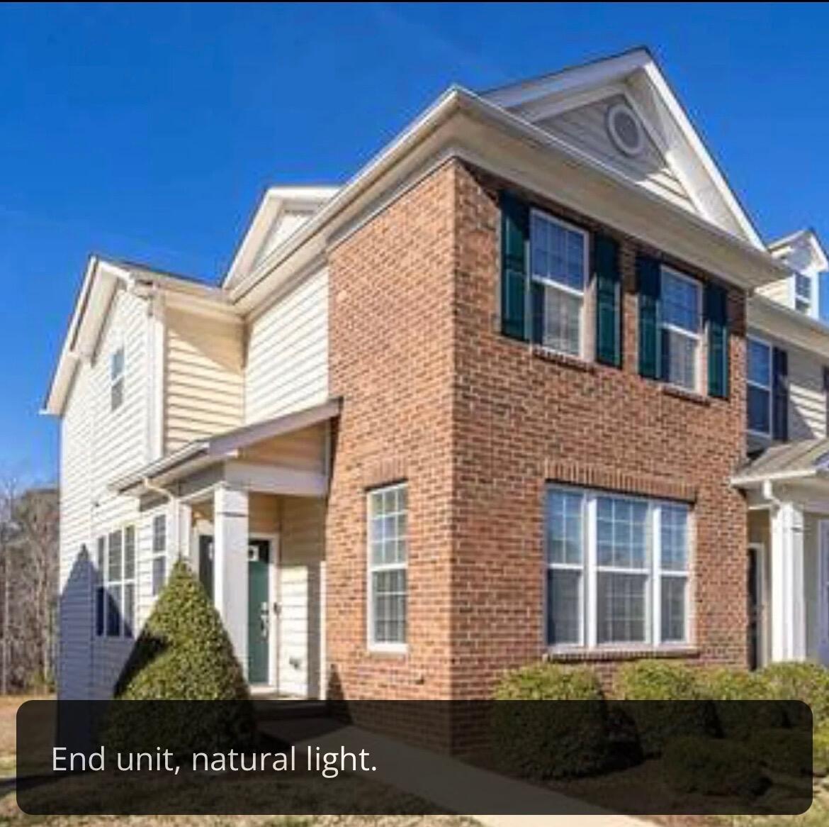 Townhome for rent Raleigh