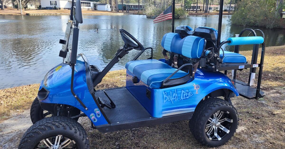 EZ GO TXT Beach Life Golf Cart for 6350 in Murrells Inlet, SC For
