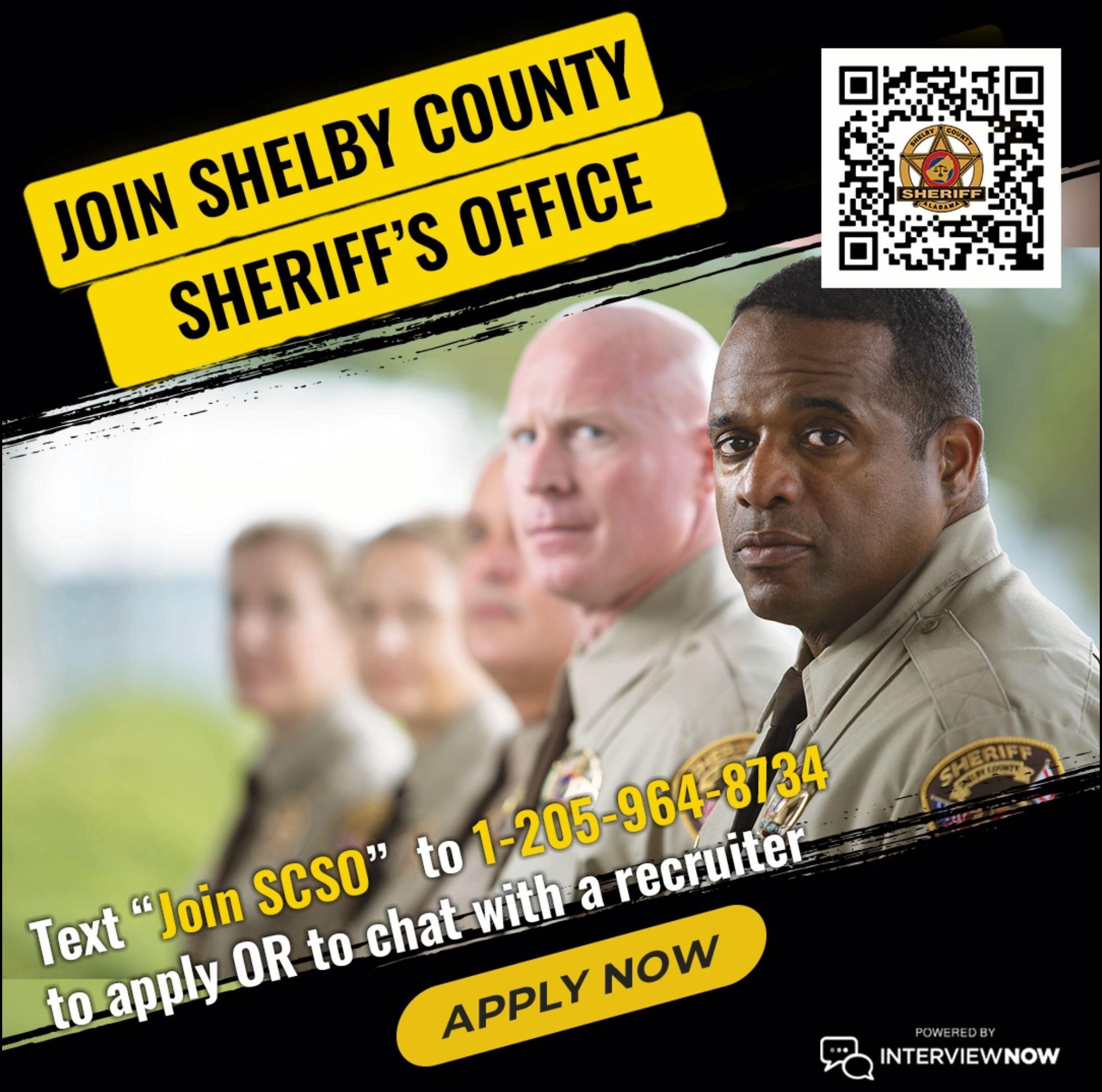 Sheriff John Samaniego welcomed a new Deputy to the Shelby County ...