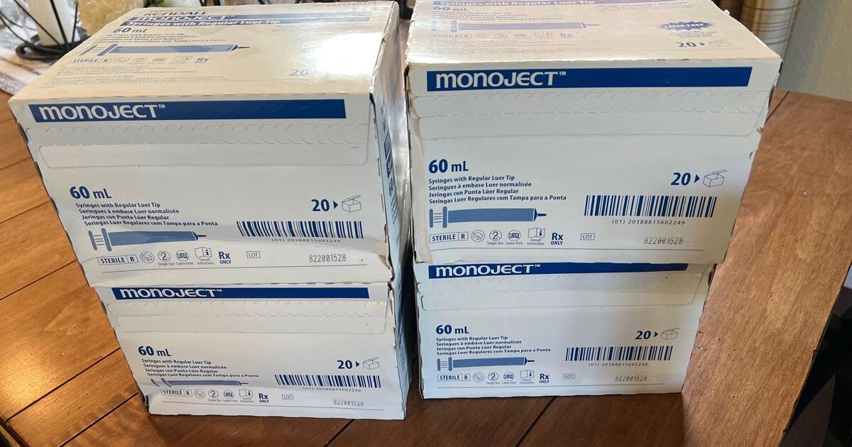 New Sealed Kendall Monoject Syringes for Free in Las Vegas, NV For