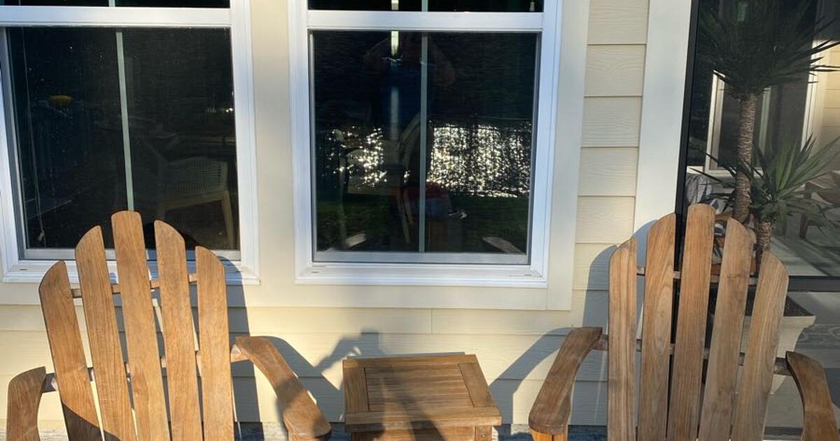 Teak Adirondack Set for 1000 in Bluffton, SC For Sale & Free — Nextdoor