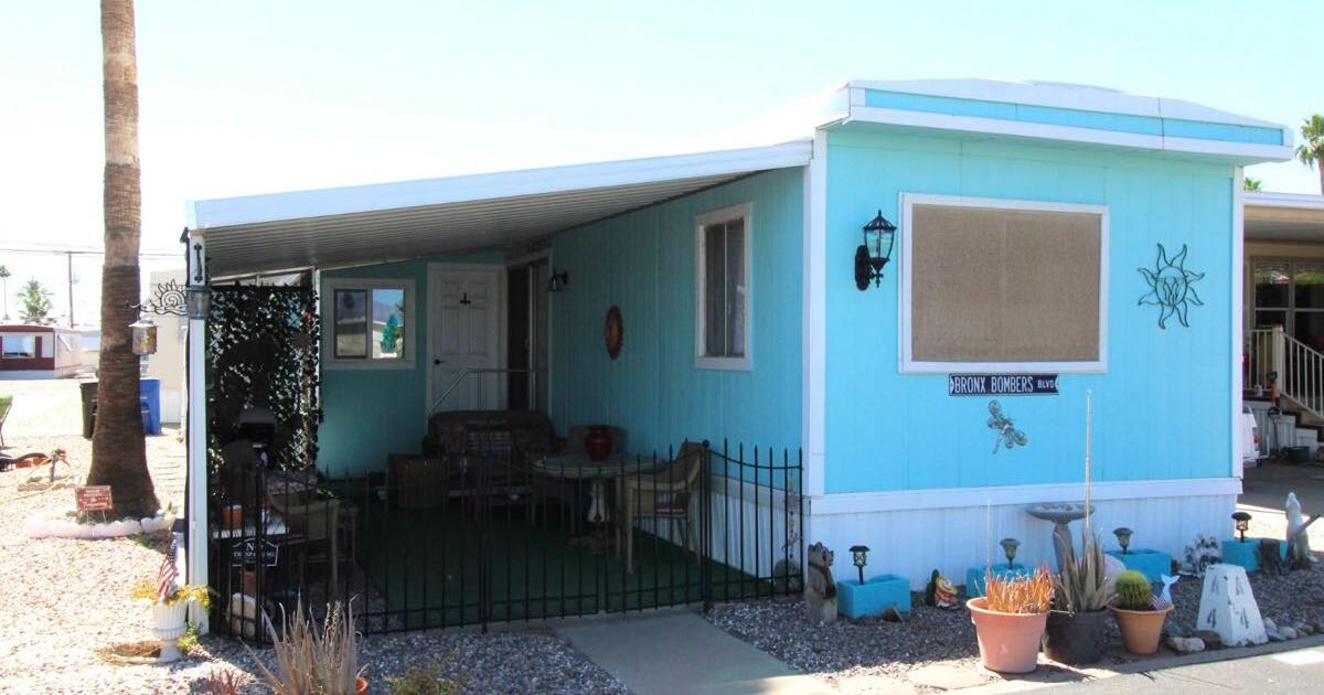 UPDATE MOBILE HOME in gated 55+ pet friendly community for 34500 in