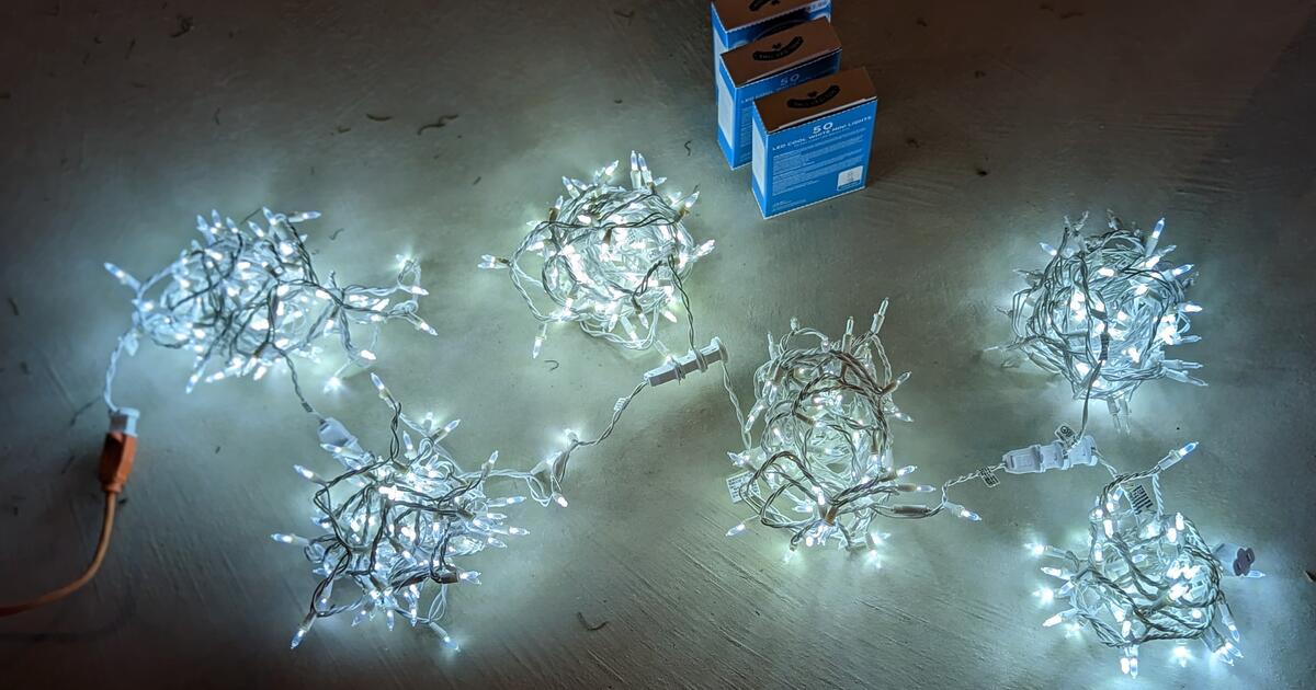 Bright white Christmas lights for Free in Zelienople, PA Finds — Nextdoor