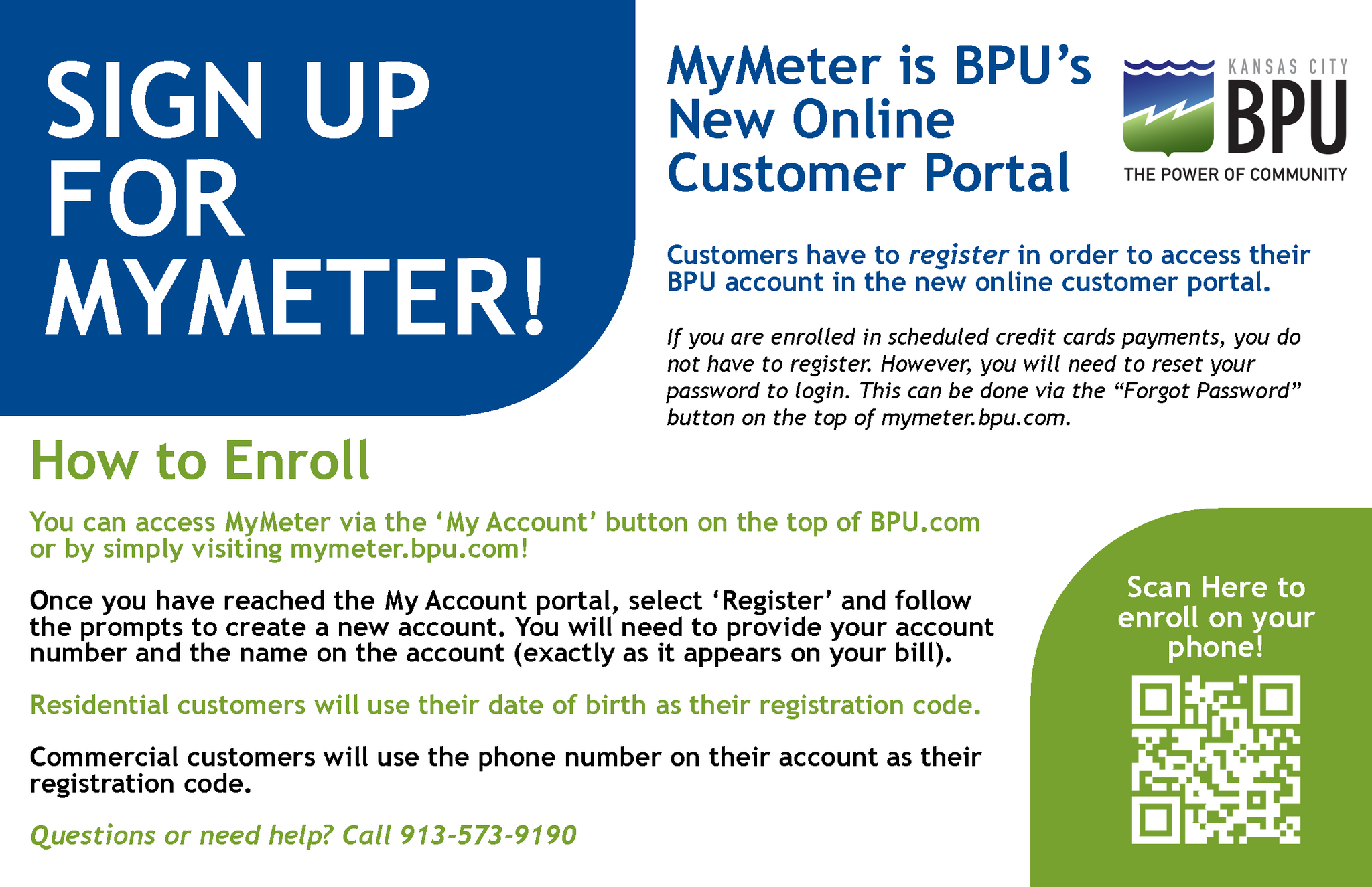 Sign up for MyMeter!