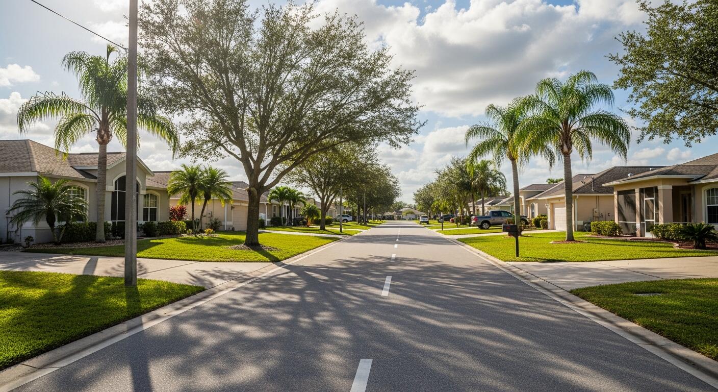 North Fort Myers residential neighborhood