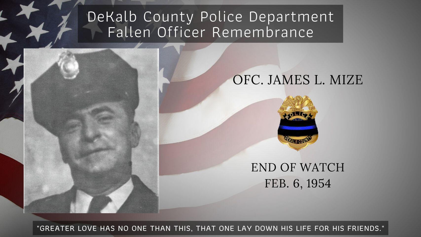 Fallen Officer Remembrance ... (DeKalb County Police Department ...