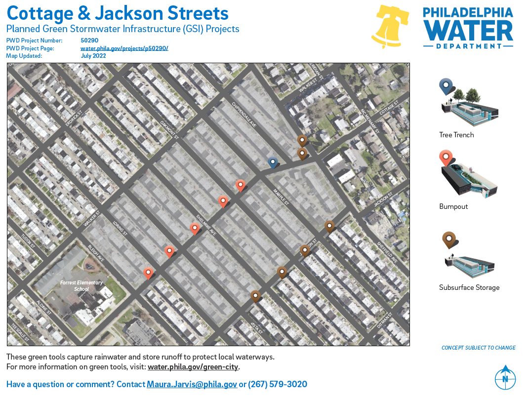 Water Department infrastructure project starting in Holmesburg 🌳🚧