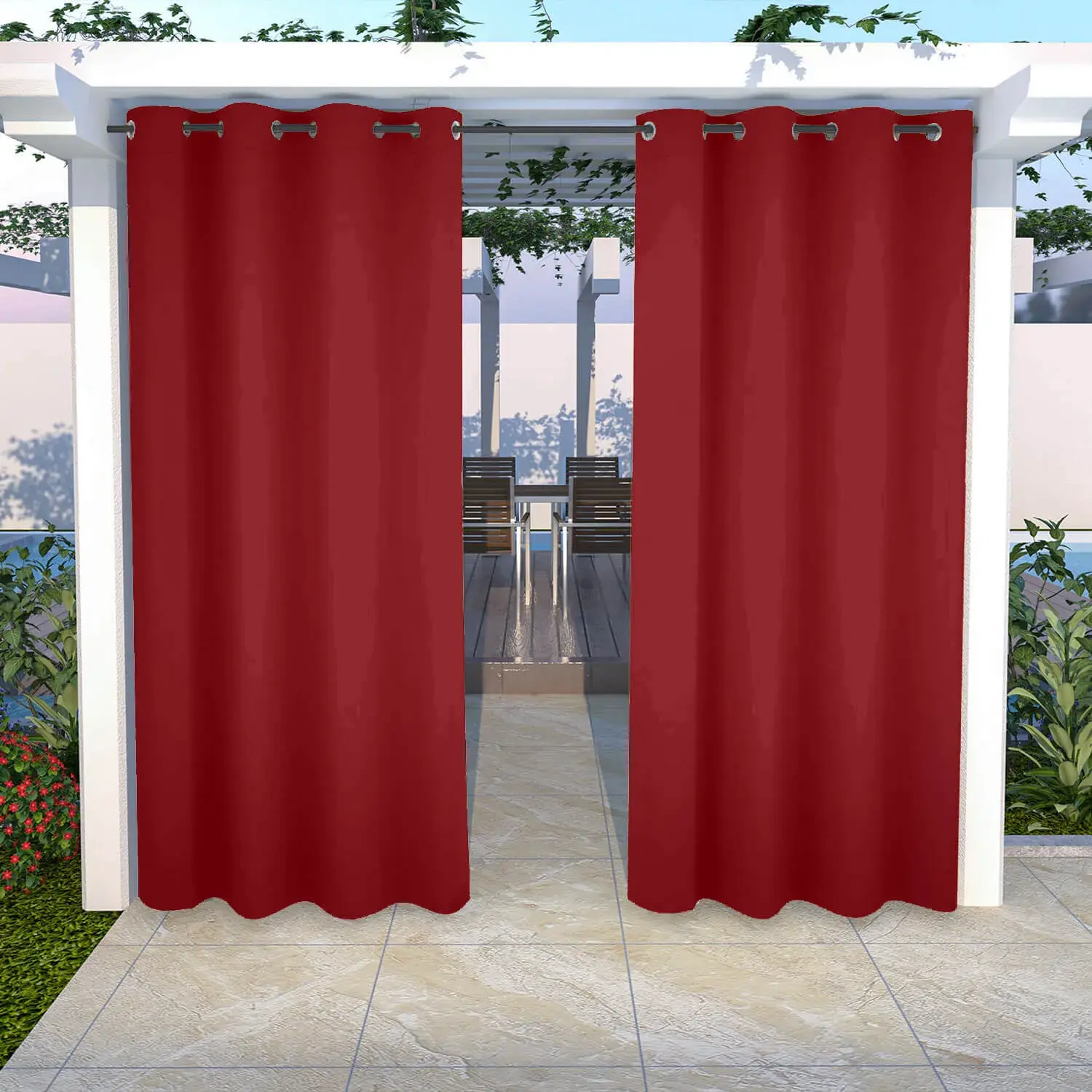 OUTDOOR PATIO CURTAINS from SNOWCITY for 100 in Charles Town, WV For