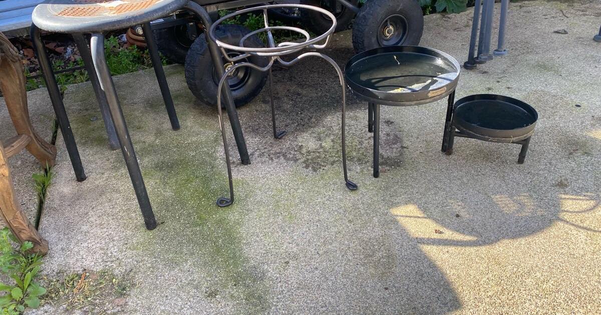 Plant stands a bit rusty but free for Free in Concord, CA For Sale