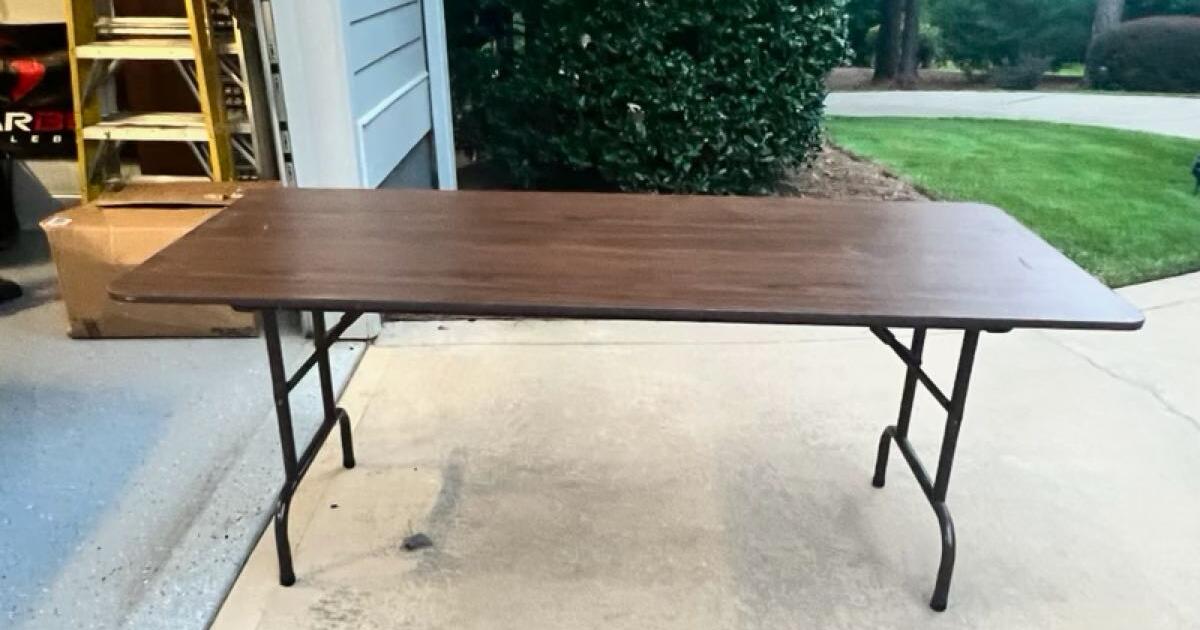 Heavy duty folding tables for $40 in Greensboro, GA | Finds — Nextdoor