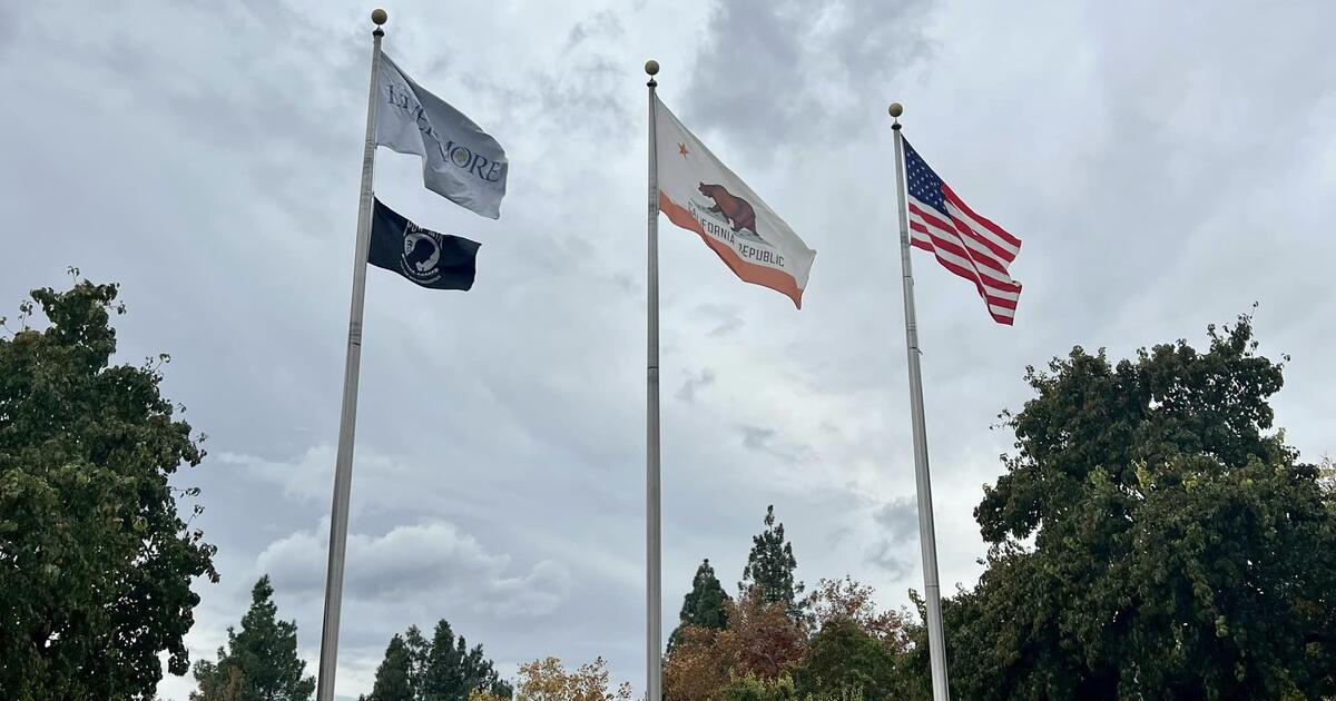 The City Of Livermore Raised The POW MIA Flag To Honor The More Than the-city-of-livermore-raised-the-pow-mia-flag-to-honor-the-more-than