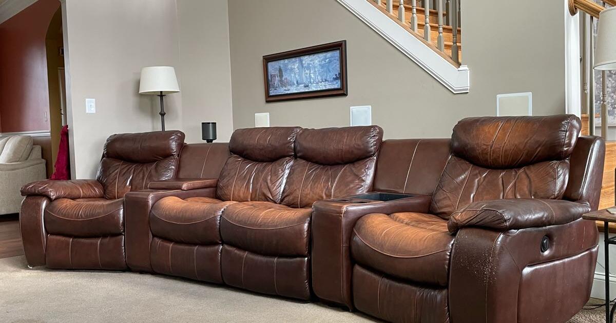 Havertys Sofa Leather Matttroy