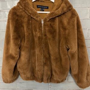 French Connection Faux Fur Ladies' Jacket - Size US 6 Small