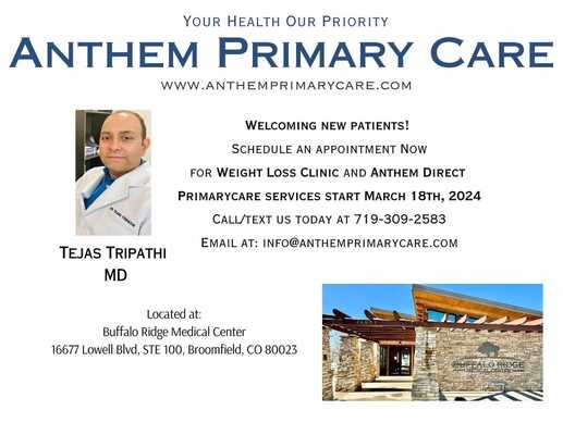 Anthem Primary Care - Broomfield, CO - Nextdoor Anthem Primary Care - Broomfield, CO - Nextdoor