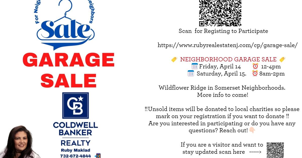 Garage Sale for Free in Somerset, NJ Finds — Nextdoor