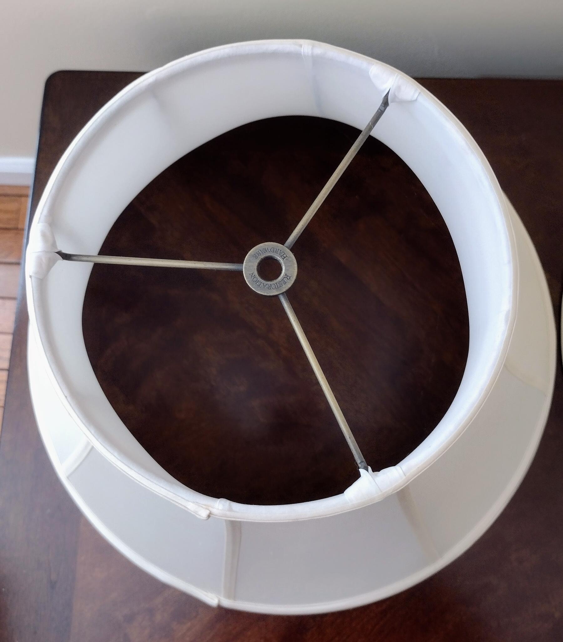 RH Restoration Hardware Silk Lampshades Priced Separately for 25 in