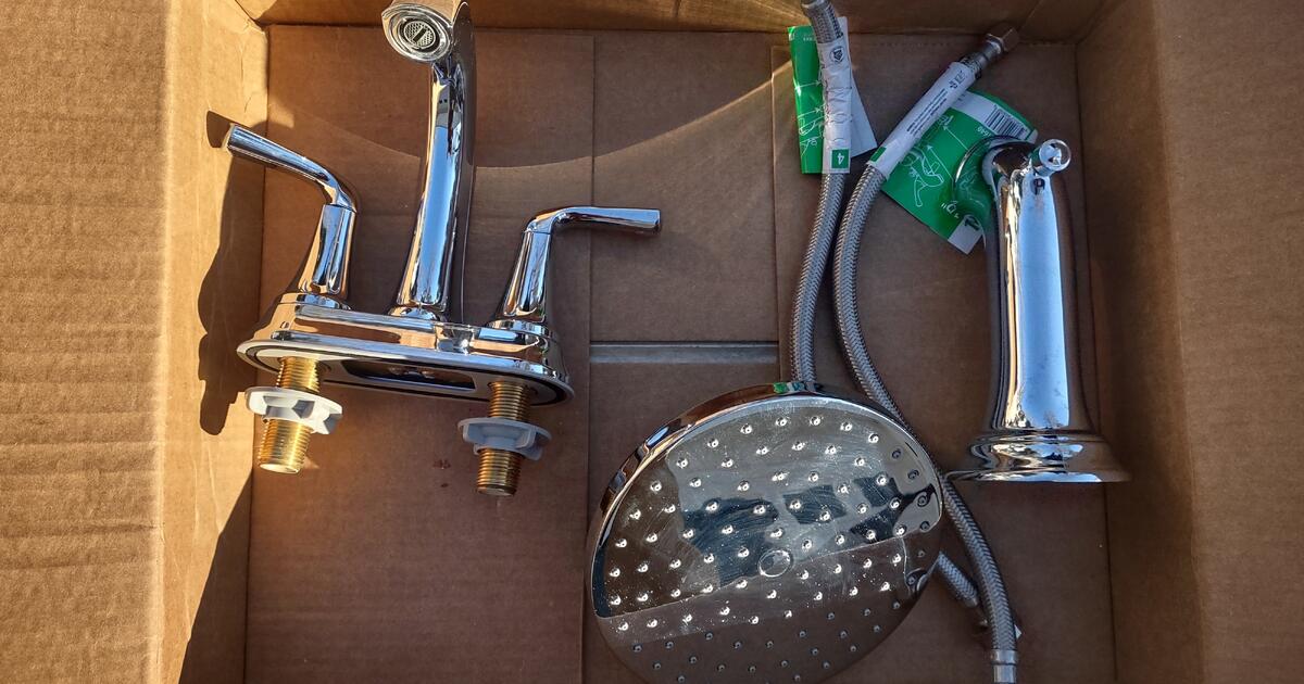 Chrome bath fixtures for $10 in Atlanta, GA | For Sale & Free — Nextdoor