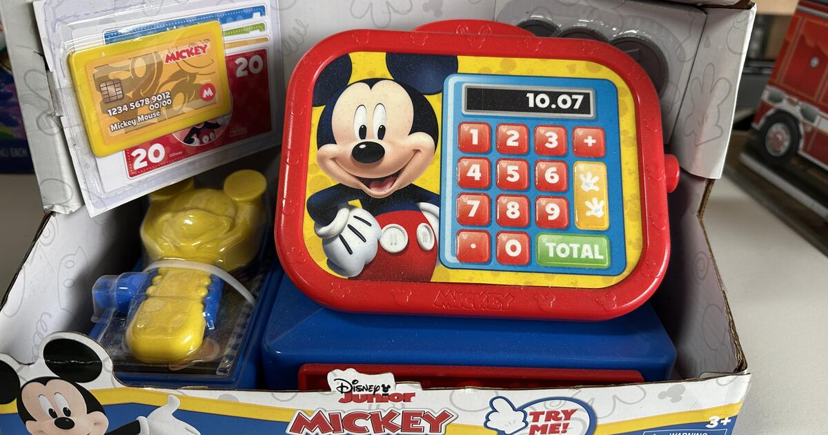 mickey mouse clubhouse cash register toy