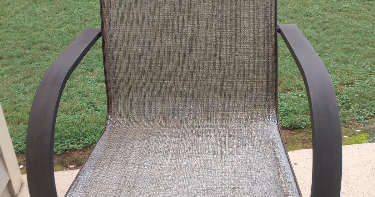 Free Patio Chair. Fabric Torn for Free in Charlotte, NC For Sale