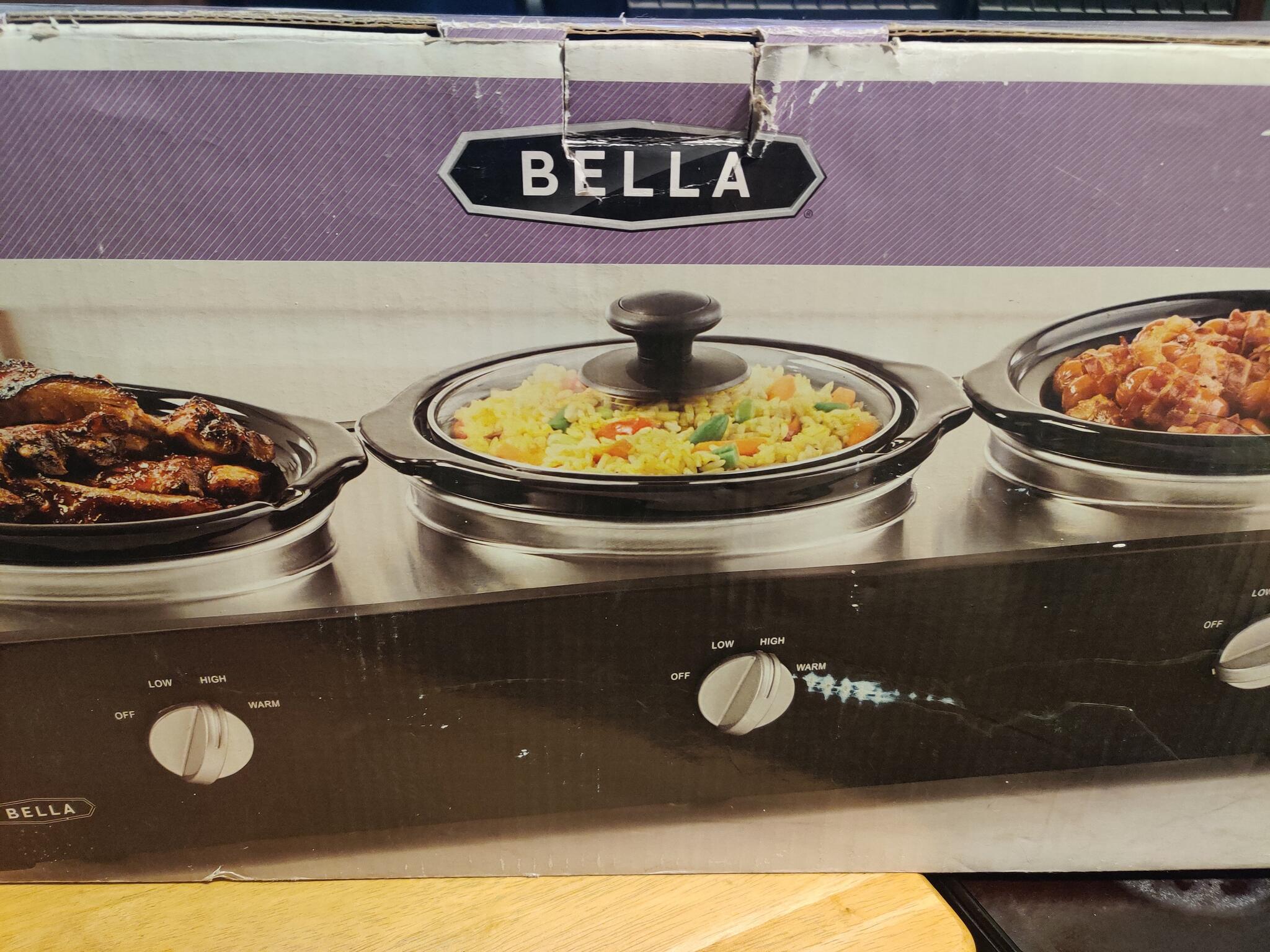 BELLA Triple Slow Cooker Buffet Server For 25 In Coral Springs FL   C8fcbafa84e64f77c156c989f6ad282c 