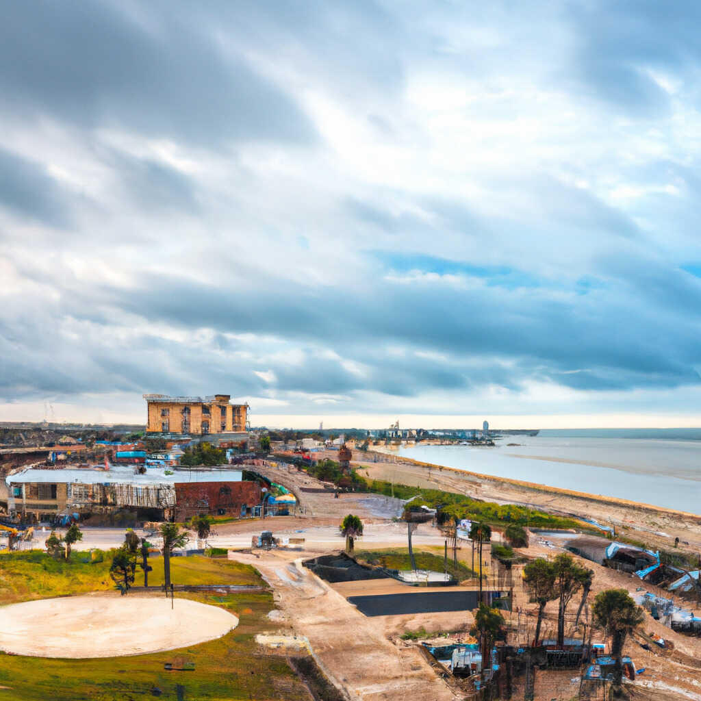 Texas Galveston Map