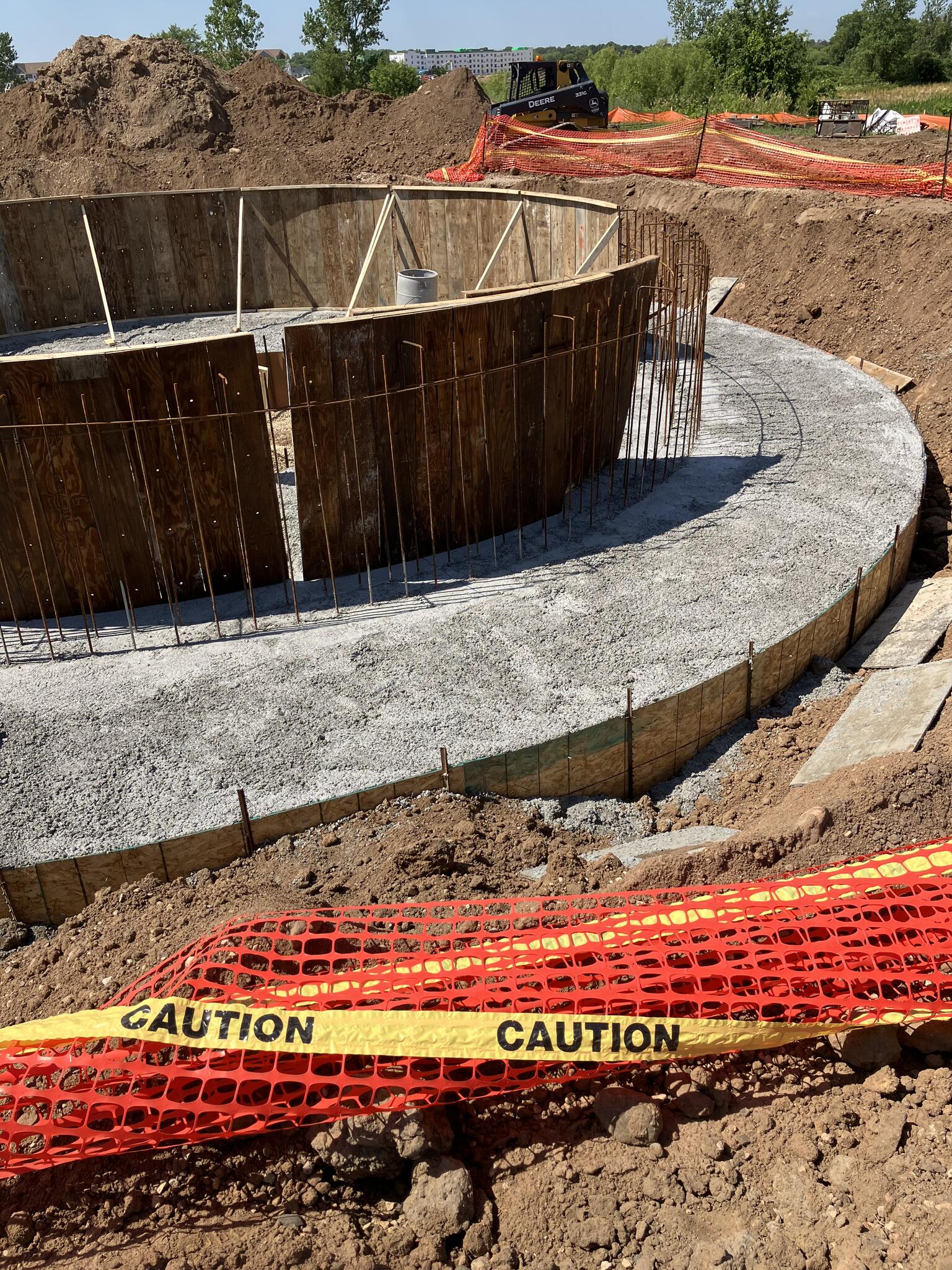 Construction on a new water tower in the City of Lake Elmo is well under way! (City of Lake Elmo
