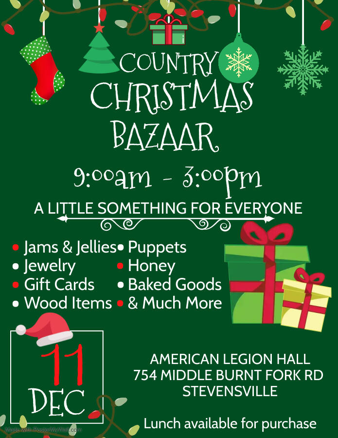 Stevensville Country Christmas 2022 Stevensville, Mt | Nextdoor