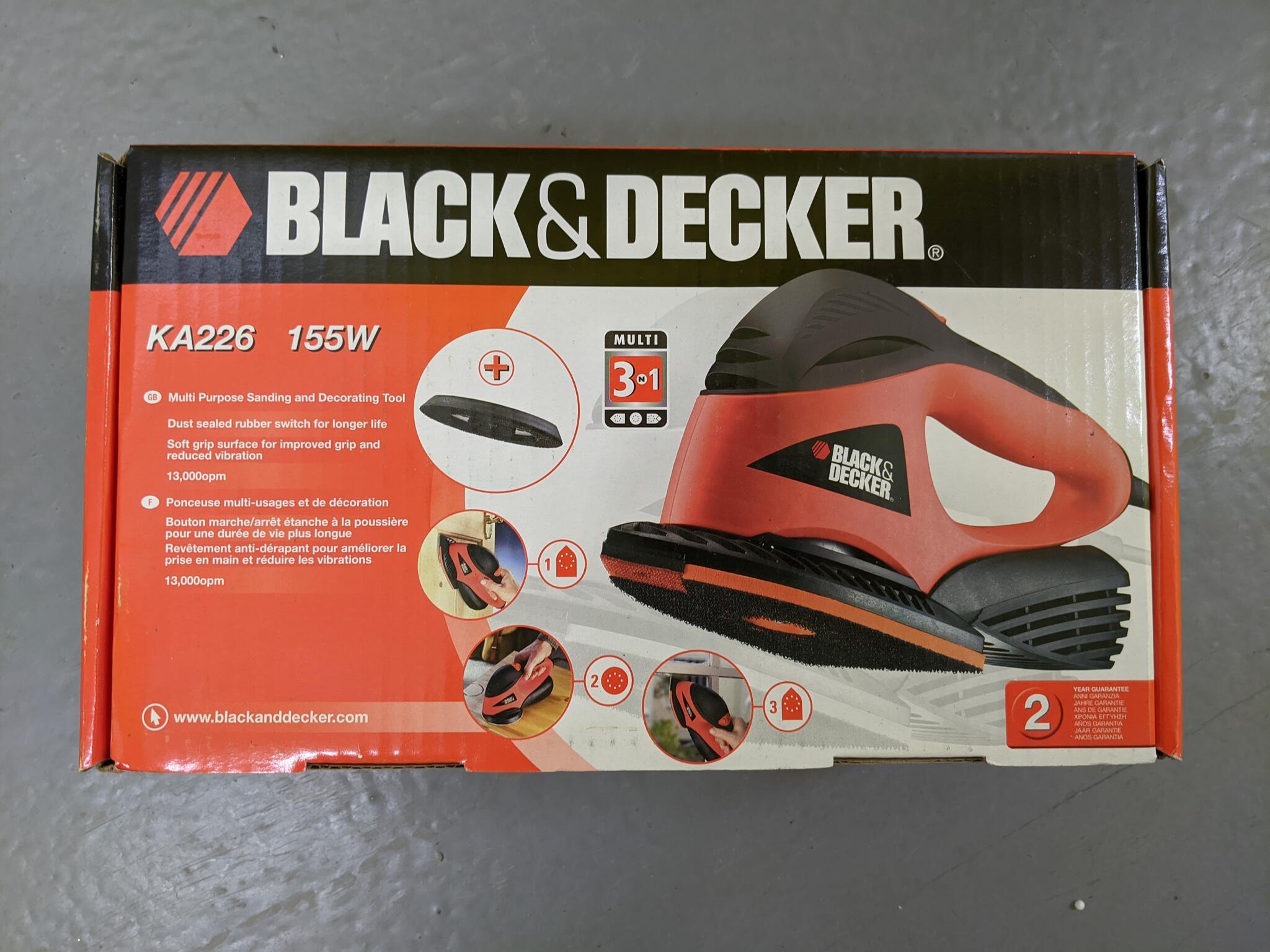 Image of Black & Decker KA226 sander