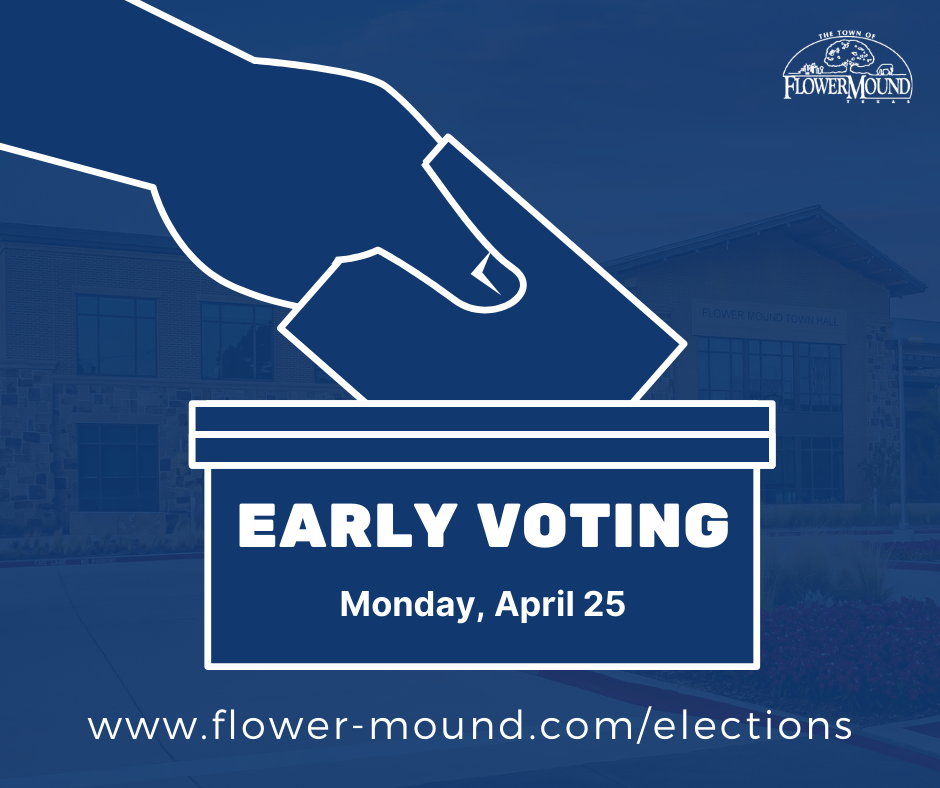 Early voting for the May 7 General Election starts today! On the ballot