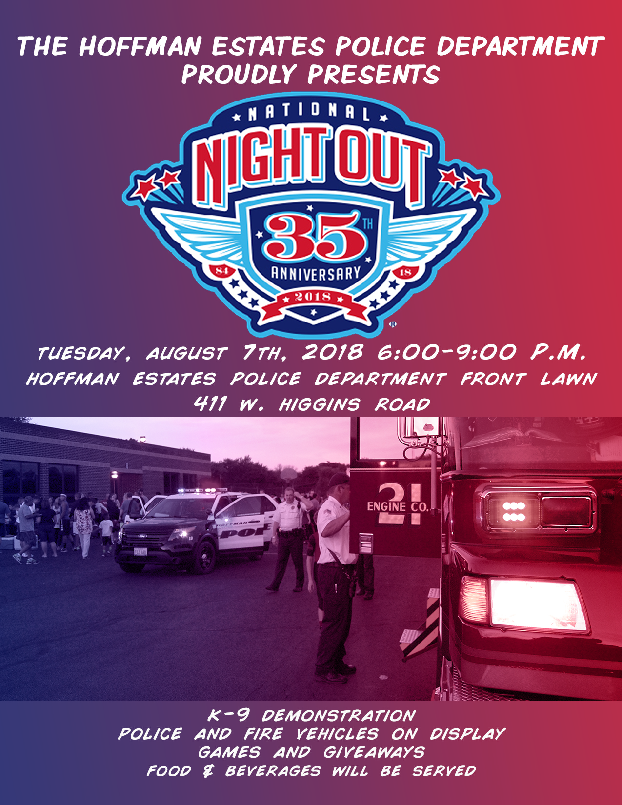 National Night Out (Hoffman Estates Police Department) — Nextdoor