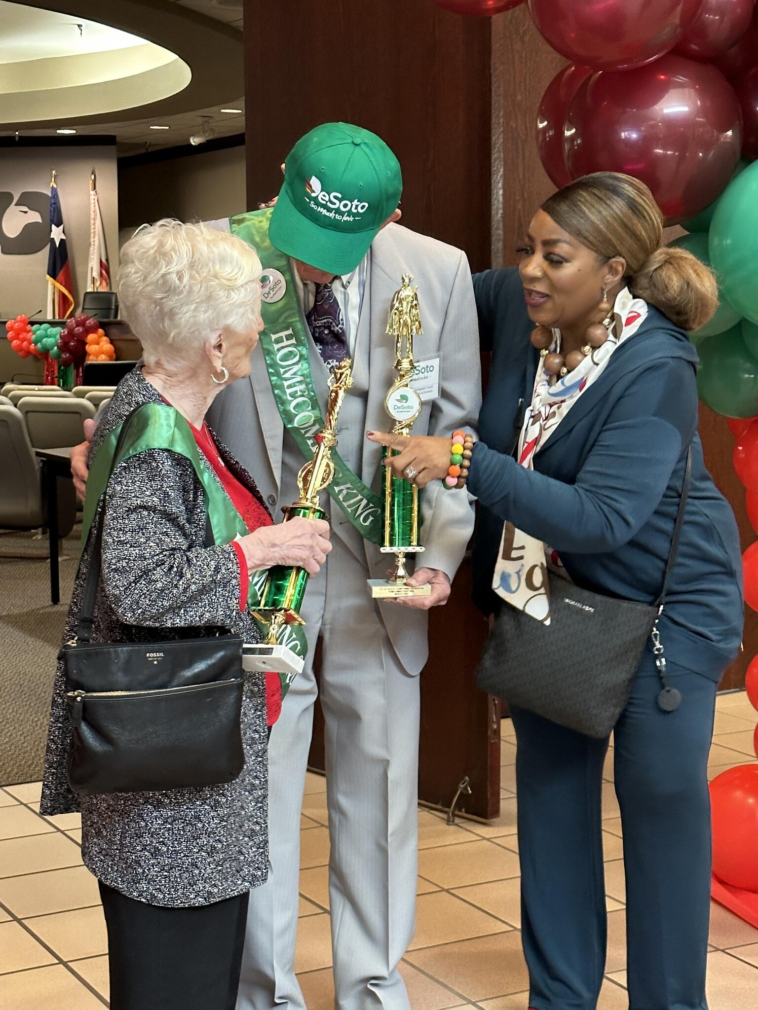 Here is DeSoto’s 74th Birthday King, Queen, and Court. (City of DeSoto