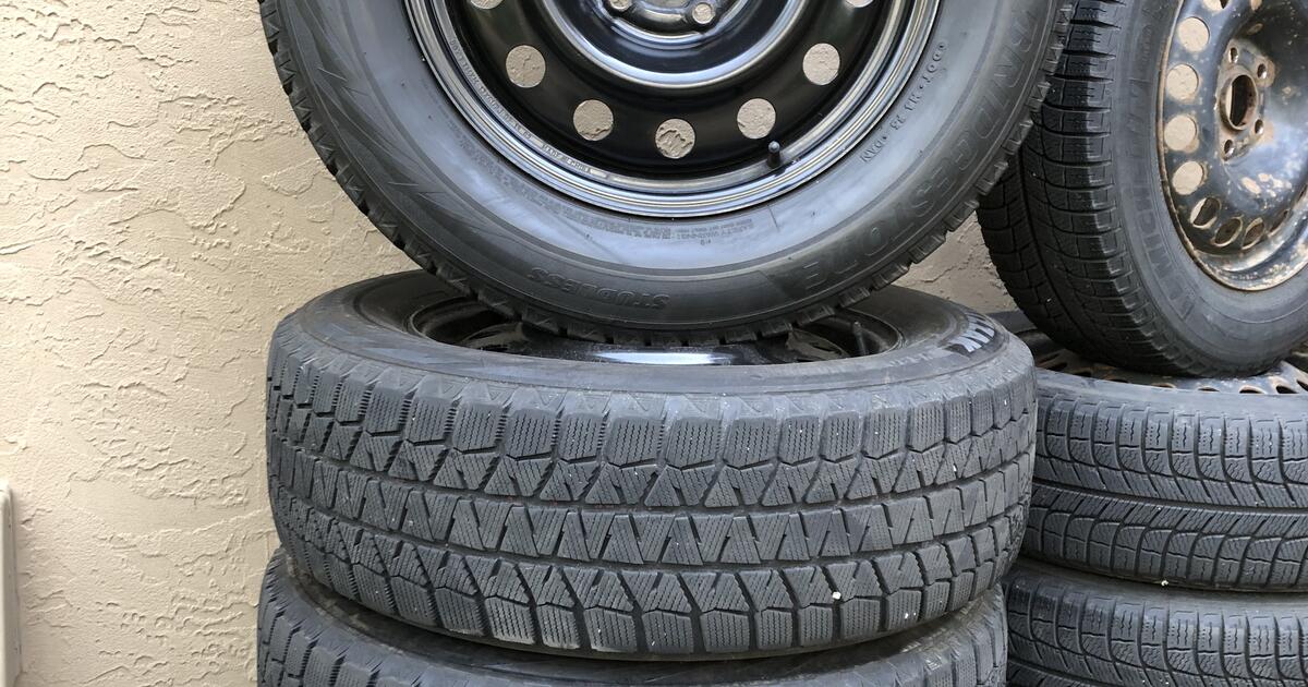 You need snow tires! Bridgestone Blizzak 225/65R17 for 160 in Madison