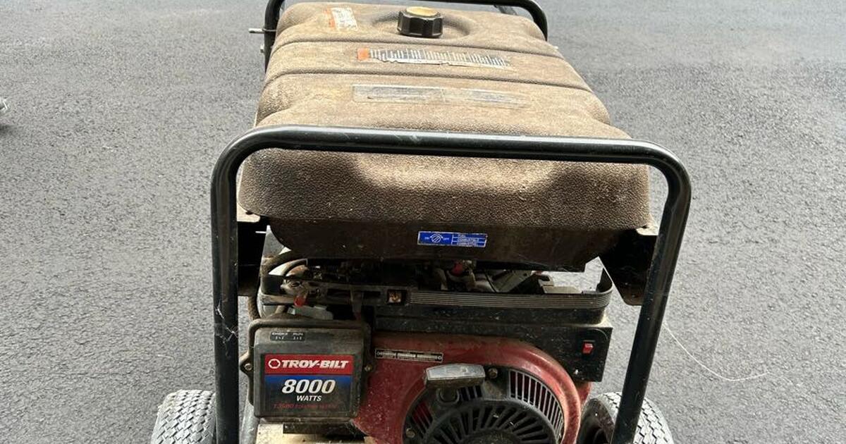 Troybilt 8000 Home generator for 250 in Fredericksburg, VA For Sale