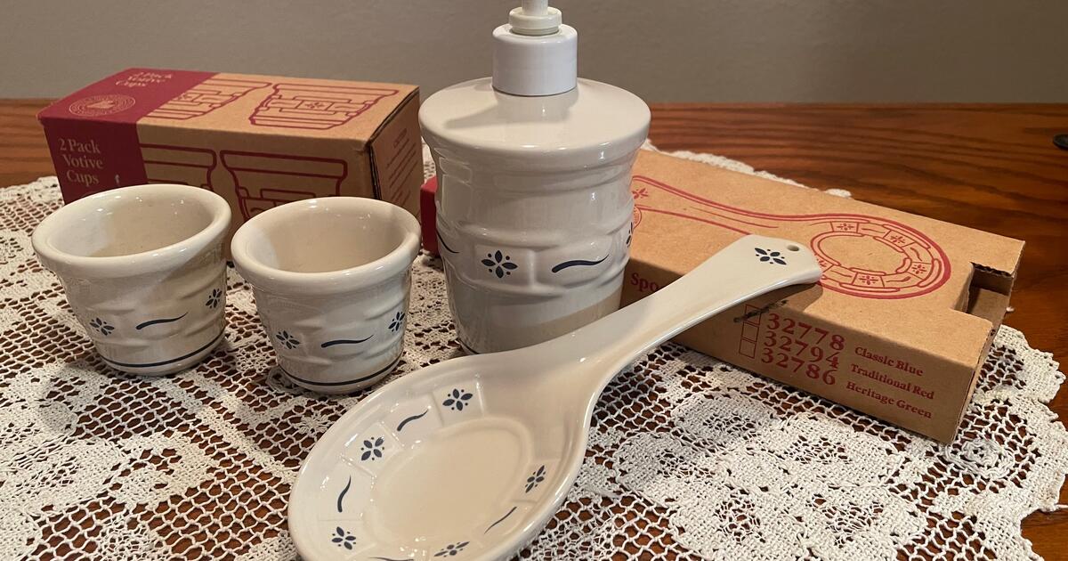 Longaberger Pottery Items individually priced for 20 in Plano, TX