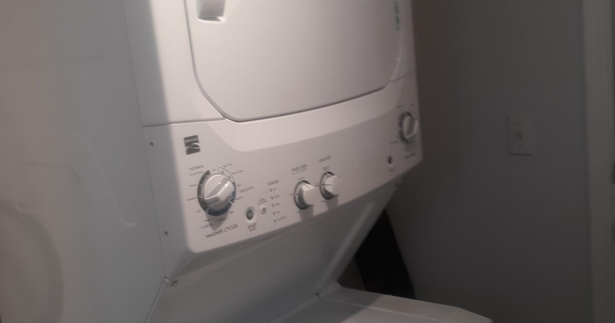 Stacked washer/dryer for 250 in Napa, CA For Sale & Free — Nextdoor