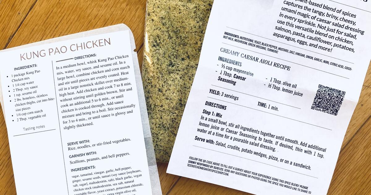 Savory Spice Seasoning Pouches for 5 in Raleigh, NC Finds — Nextdoor