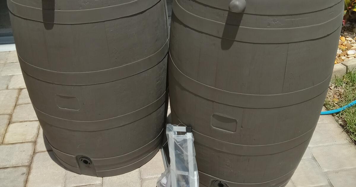 Two Rain barrels 110 each for 75 in Port Charlotte, FL For Sale