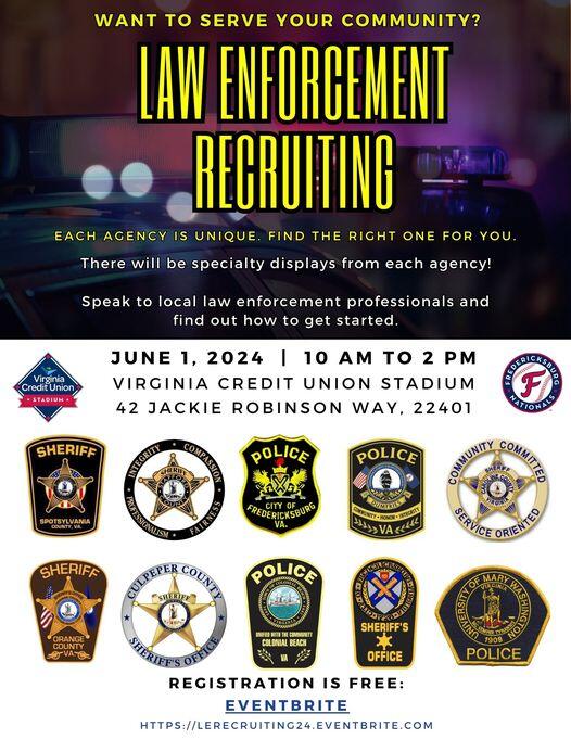 Ever consider a career in law enforcement? (Spotsylvania Sheriff's ...