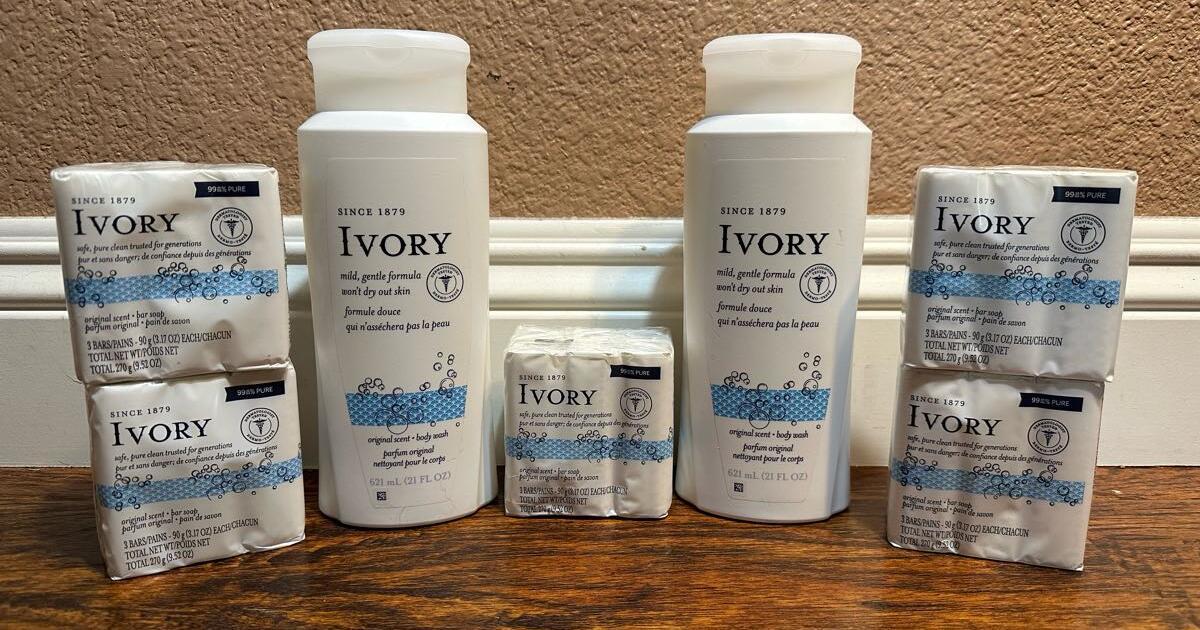 Ivory Body Wash and Bar Soap Bundle for 20 in Sacramento, CA For