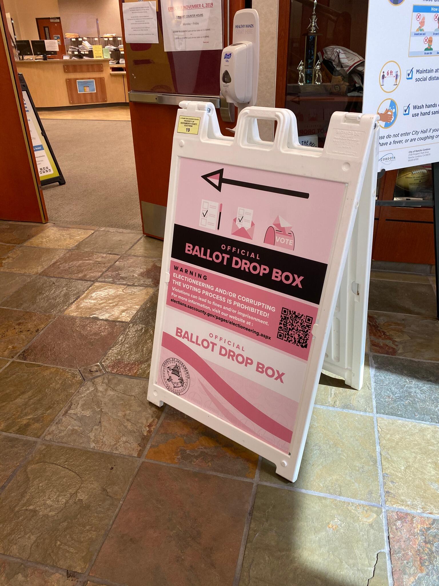 Last Chance! Vancouver, Wa Ballot Drop Box Locations Map - b77wlhv