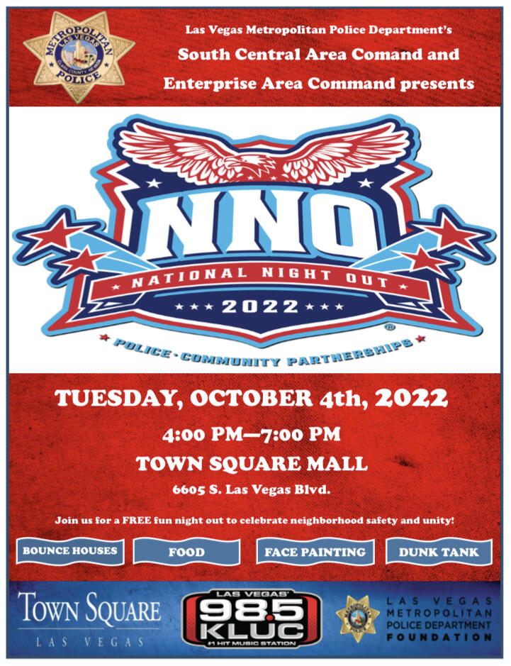 NATIONAL NIGHT OUT (Las Vegas Metropolitan Police Department