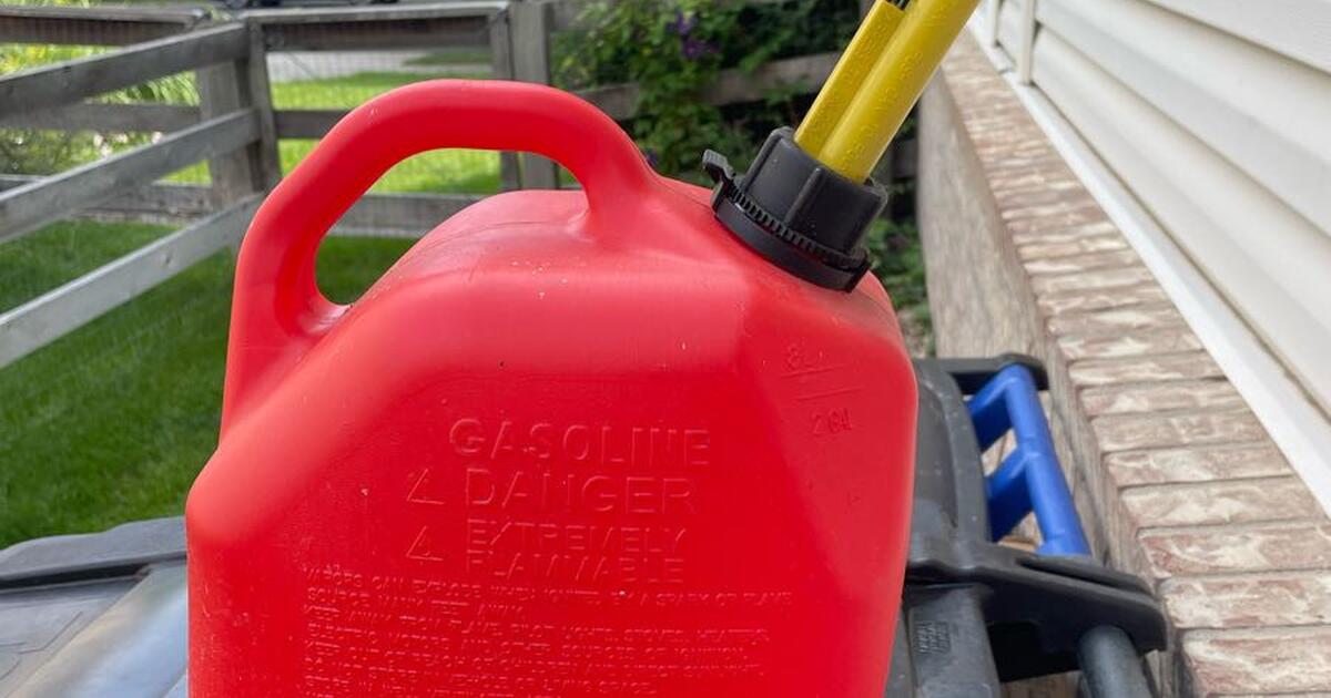 2 Gal Gas Can Sizes