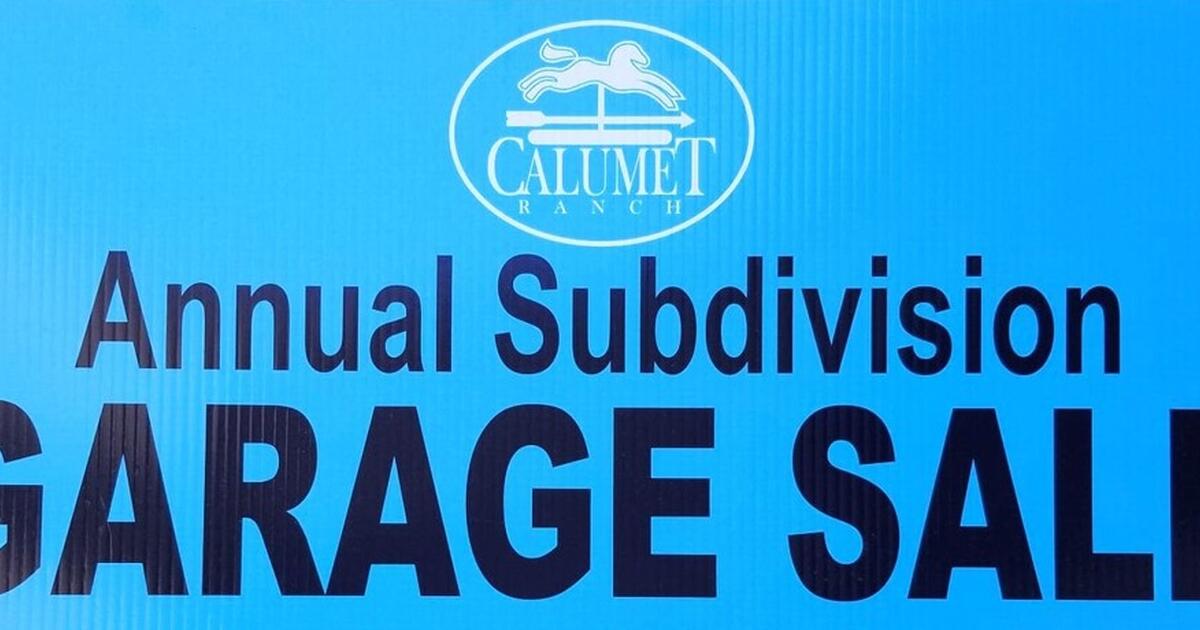 Calumet Ranch Annual Subdivision Garage Sale for 1 in St. Peters, MO