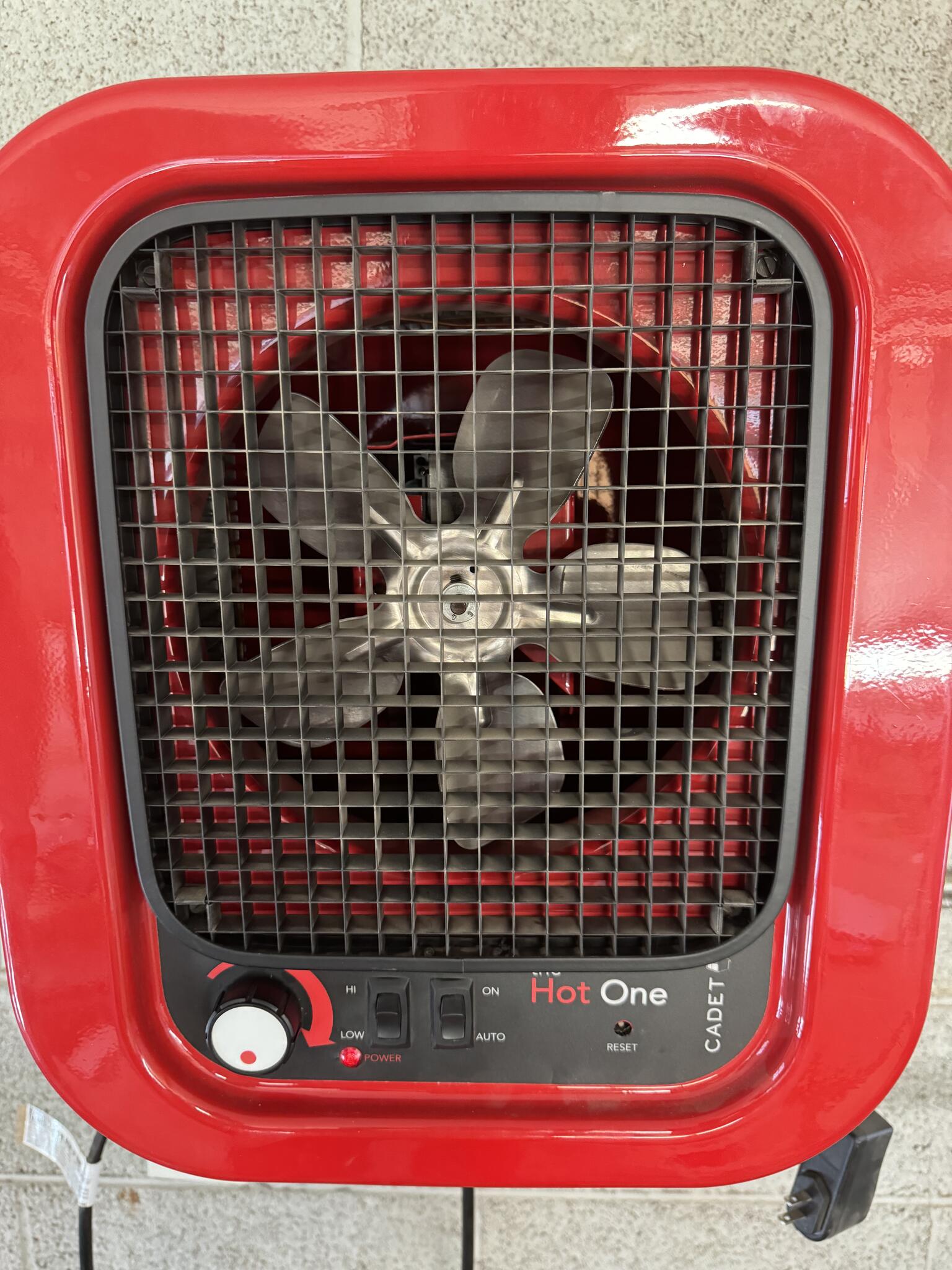 Cadet The Hot One Heater — 4,000 Watts, 240 Volts for 125 in Cherry
