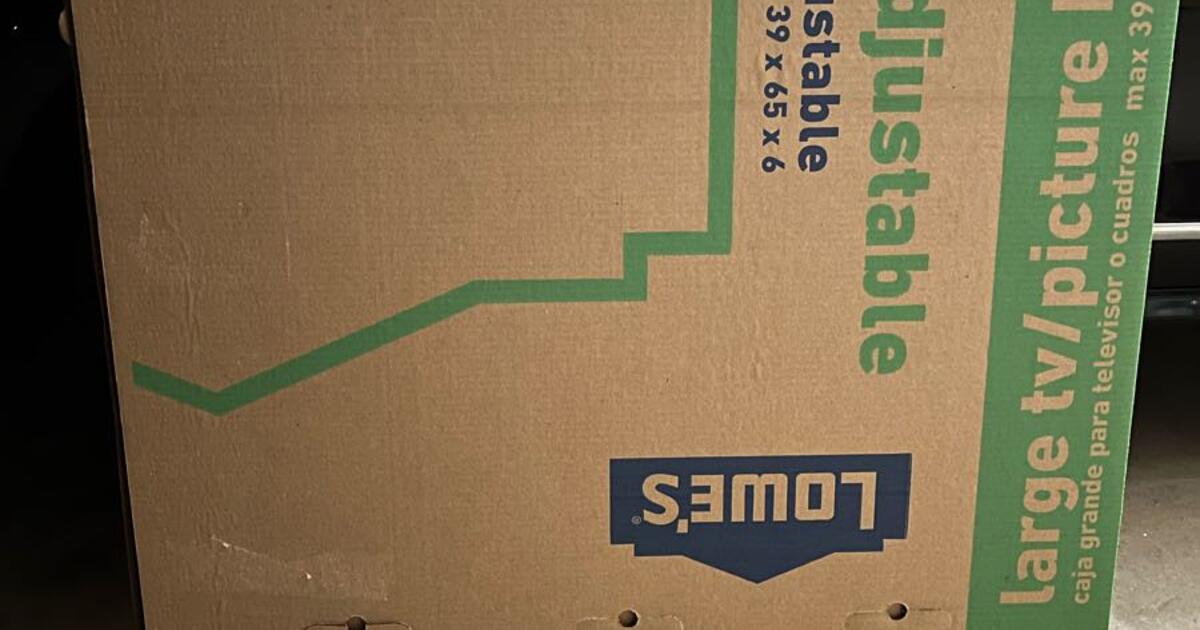 Free flat screen TV moving box for Free in Simpsonville, SC | For Sale ...