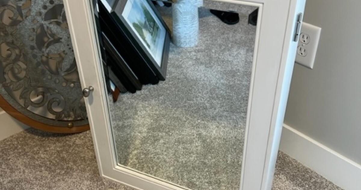 Pottery Barn Medicine with mirror in Plain City, OH For Sale