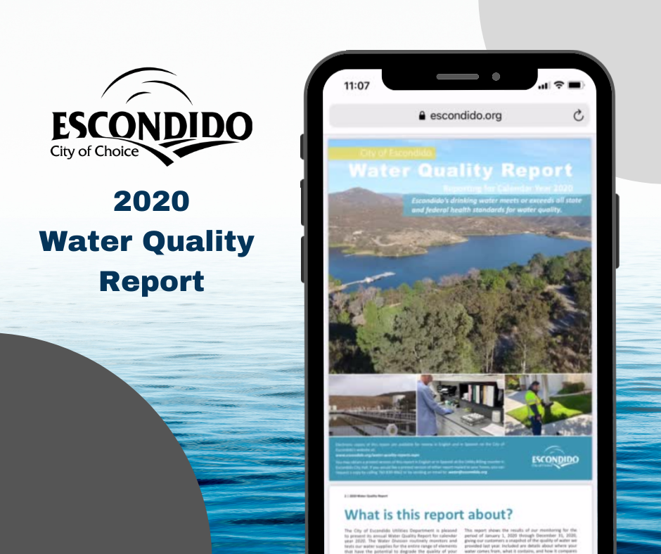 City of Escondido Water Quality Report (City of Escondido) — Nextdoor