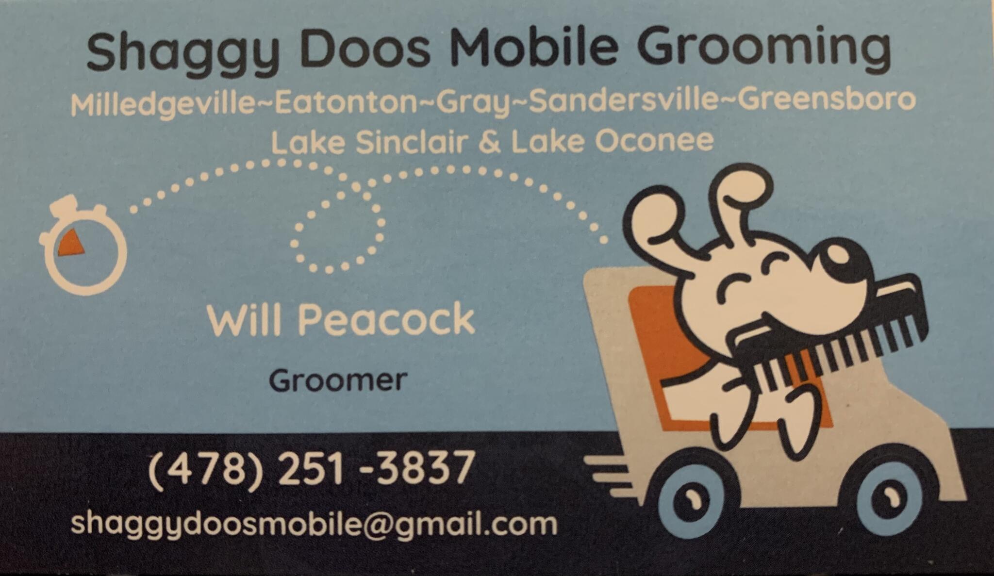 Shaggy shops dog mobile pet grooming