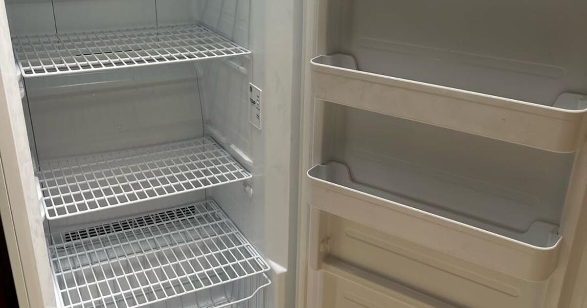 GE Garage Ready 14.2 cu. ft. Frost Free Defrost Upright freezer for